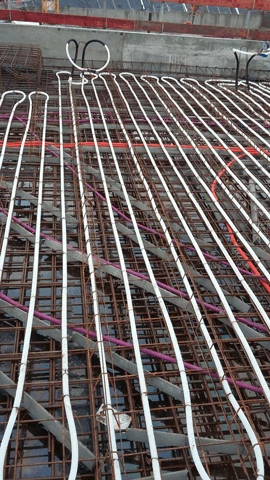 Betonkernaktivierung Bauvorhaben Leudelange Luxemburg - Bild 04
